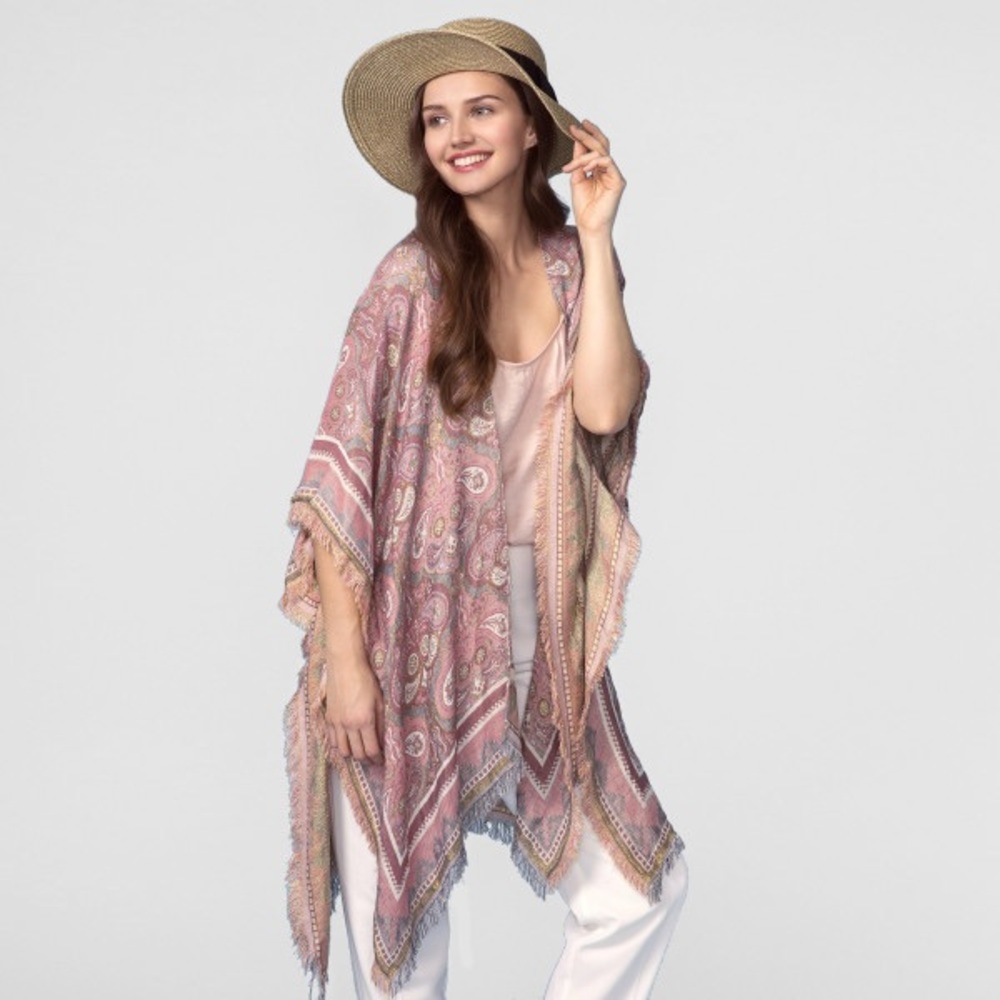 Women's paisley Kimono NEW